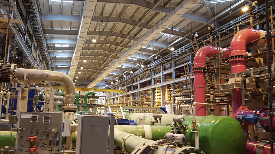 Sohar desalination plant.