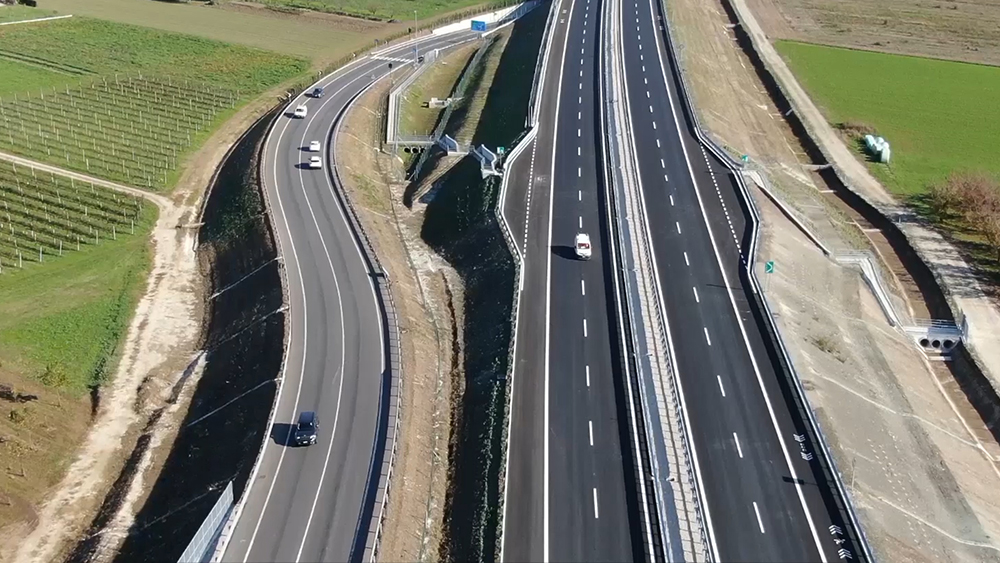 Tercer tramo abierto de la autopista Pedemontana-Veneta.