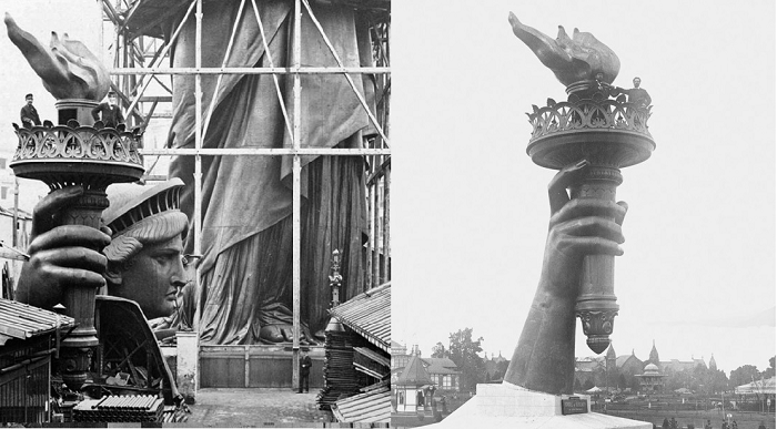 Parche termoadhesivo con forma del estado de Nueva York, Estatua de la  Libertad de la Gran Manzana